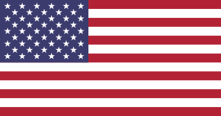 Le drapeau des Etats Unies.