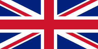 Le drapeau de la Grand Bretagne.